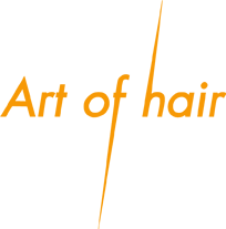 Logo til frisør salon Art of hair på Fanø